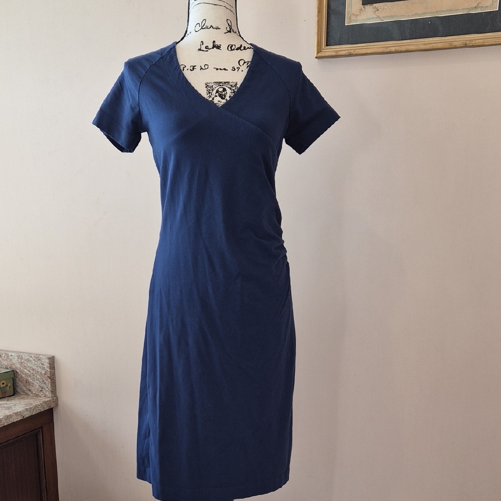 Soft Surroundings Deep Blue Midi Dress